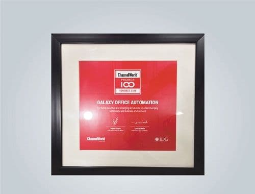 IDG Channel World Premier 100 Award