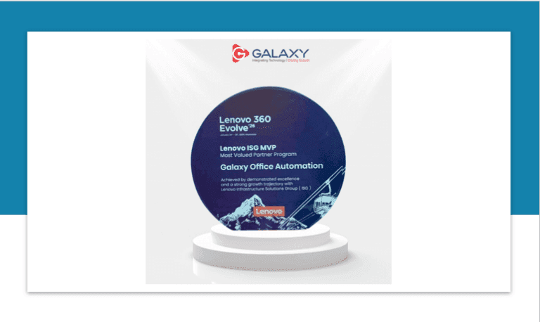 Galaxy Awarded 'Lenovo ISG MVP - Most Valued Partner' at Lenovo 360 Evolve 2026