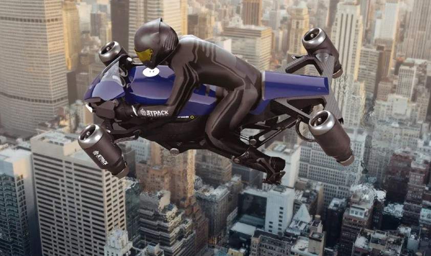 World’s First Flying Motorcycle Could Hit the Skies Soon