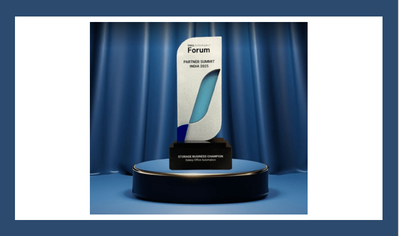  Galaxy Awarded ‘Storage Business Champion’ at the Dell Technologies Forum – Partner Summit India 2025!
